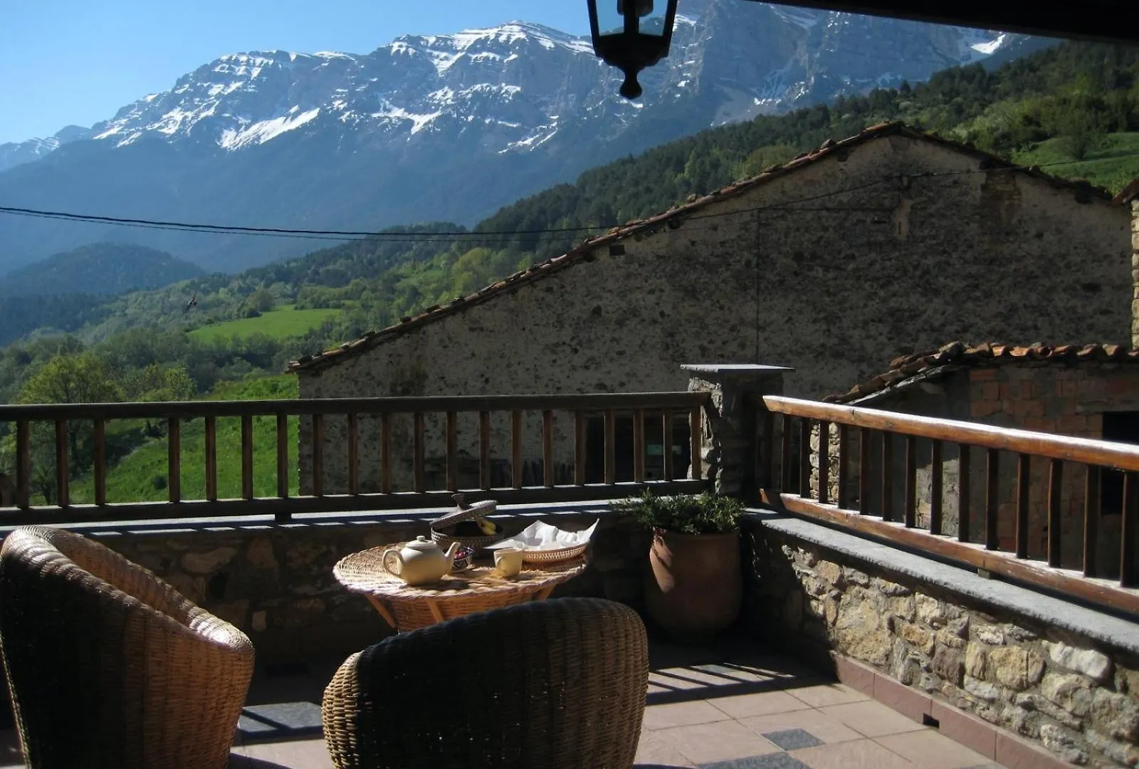 Casa Rural Al Pirineu Ansobell Domek alpejski